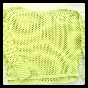 EXPRESS ( see - thru ) Net Summer Sweater